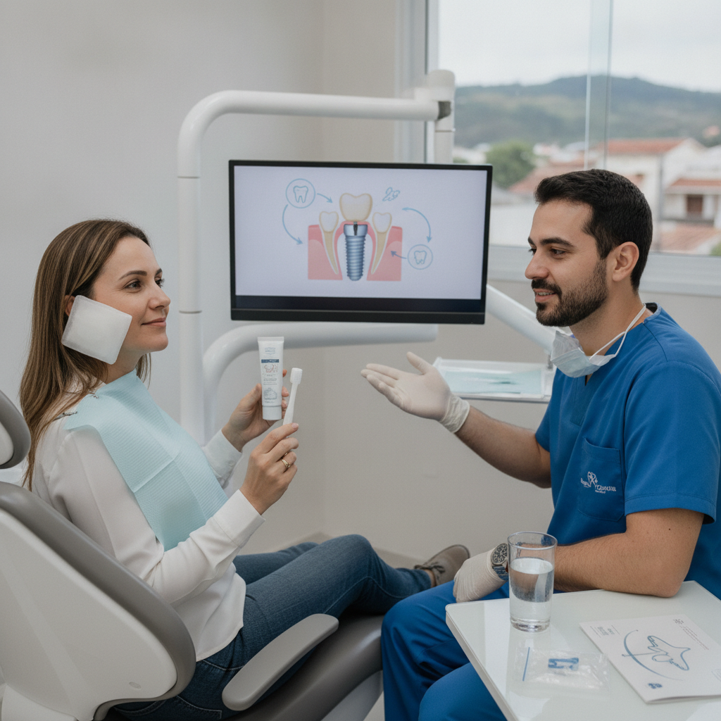 Cuidados com Implante Dentário Recém Colocado em Viamão