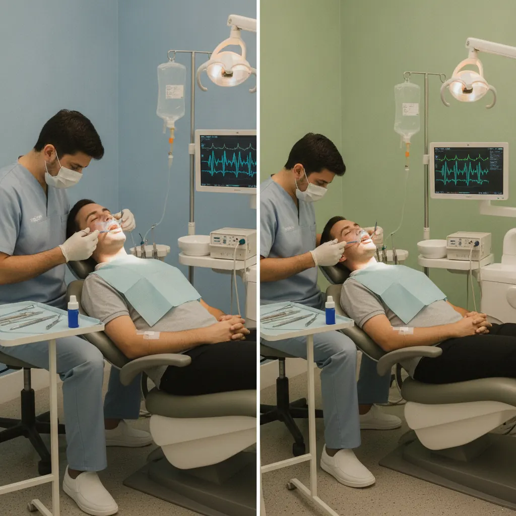 Implante com anestesia ou sedação em Viamão: qual a diferença?