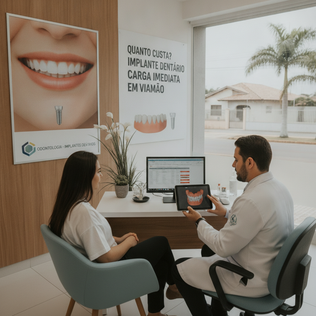 Implante Dentário Carga Imediata: Como Funciona em Viamão