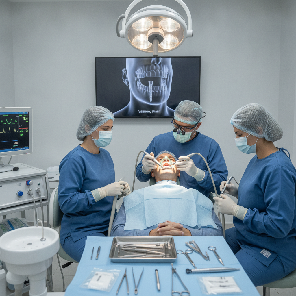 Implante Dentário com Anestesia Geral em Viamão: Como Funciona