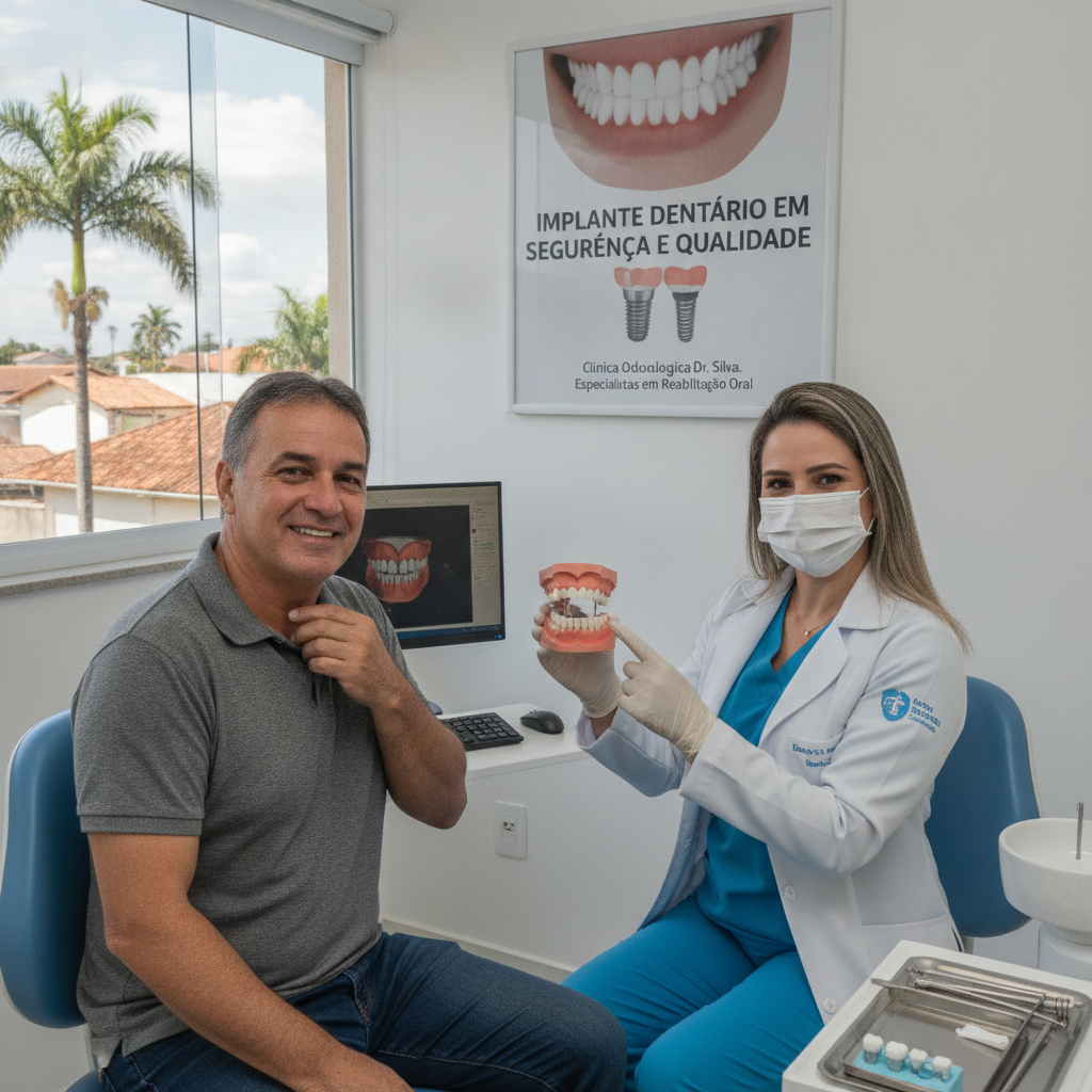 Implante Dentário é Seguro? Riscos e Dicas em Viamão
