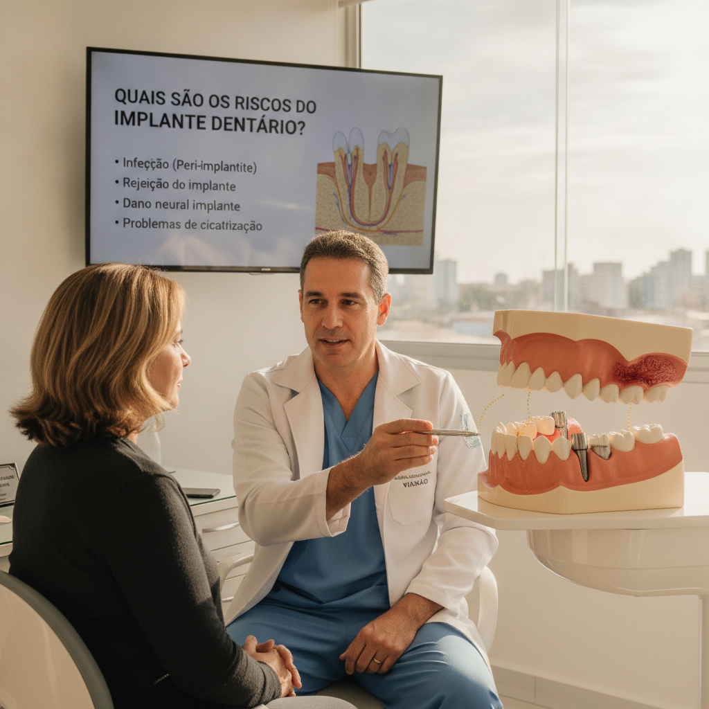 Implante Dentário é Seguro? Riscos e Dicas em Viamão