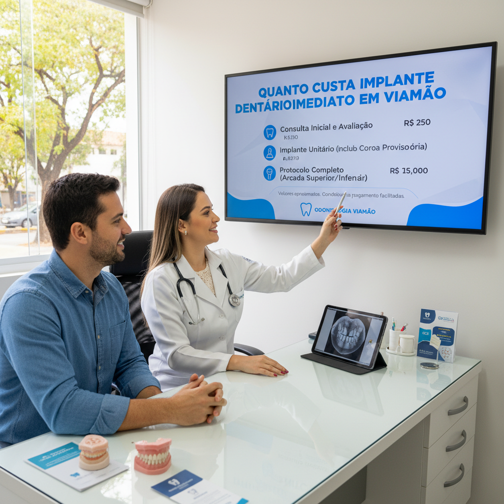 Implante Dentário Imediato: Como Funciona em Viamão