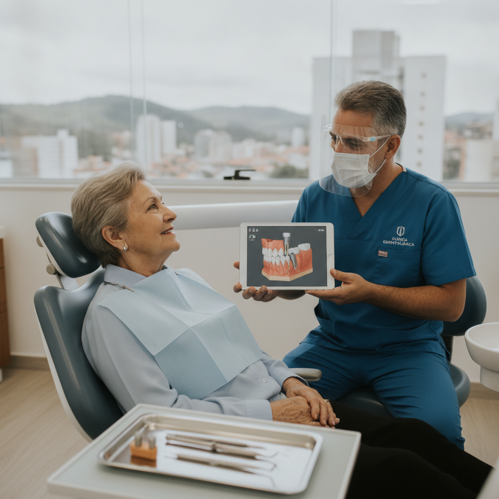 Implante Dentário para Idosos: Seguro em Viamão?