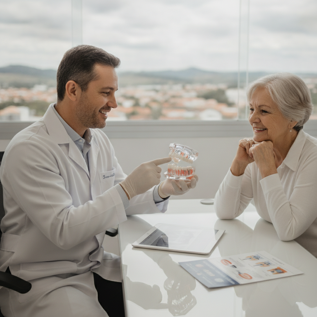Implante Dentário para Idosos Tem Contraindicação em Viamão?