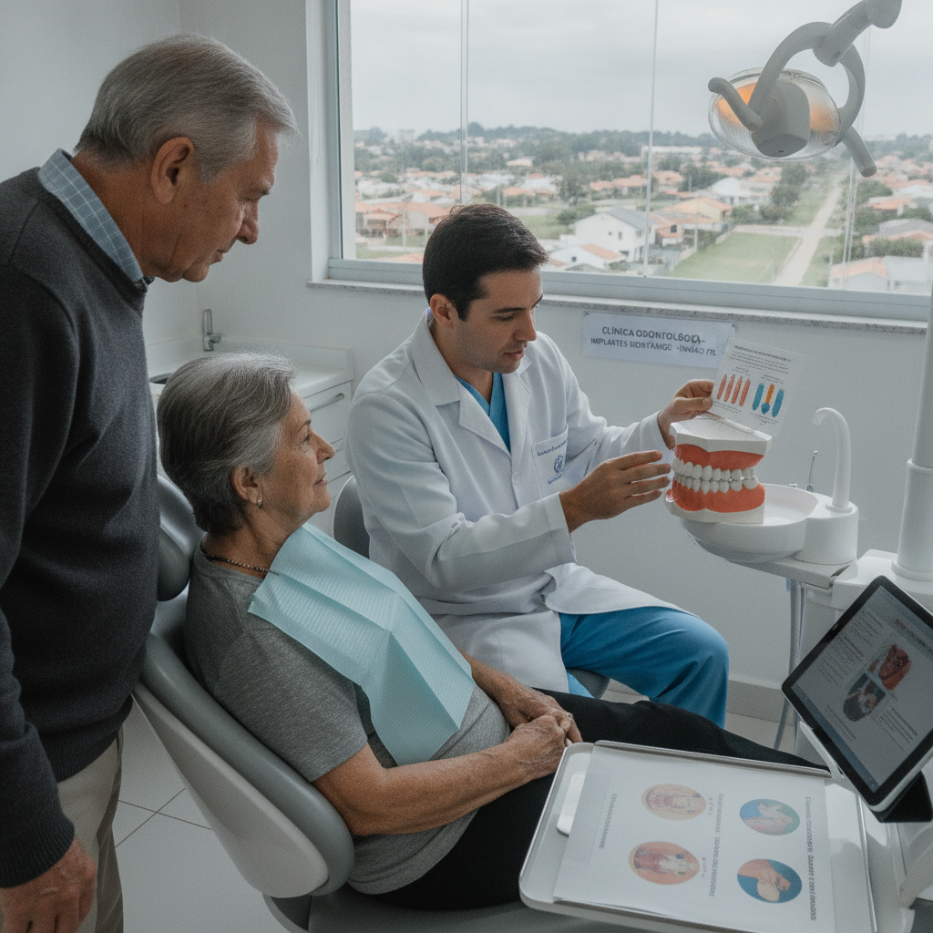 Implante Dentário para Idosos Tem Contraindicação em Viamão?