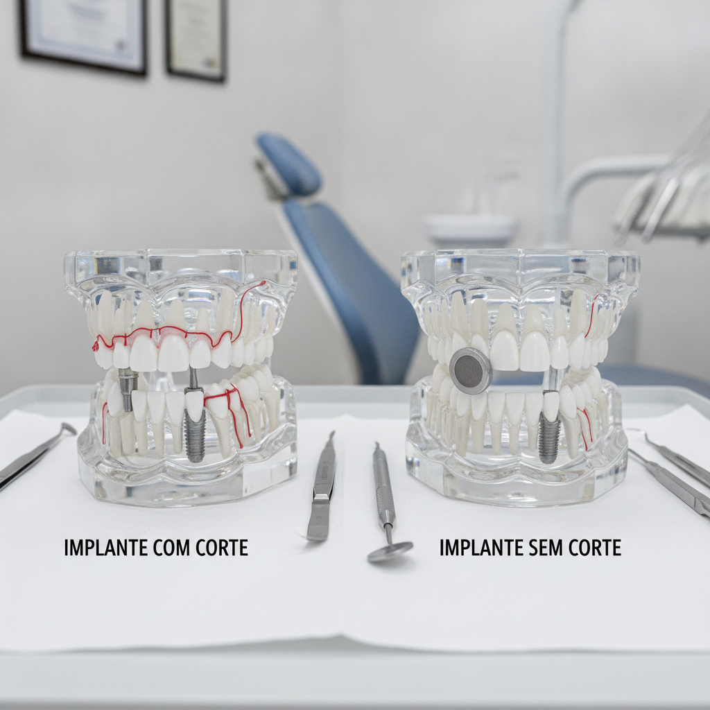 Implante Dentário Sem Corte em Viamão: Como Funciona