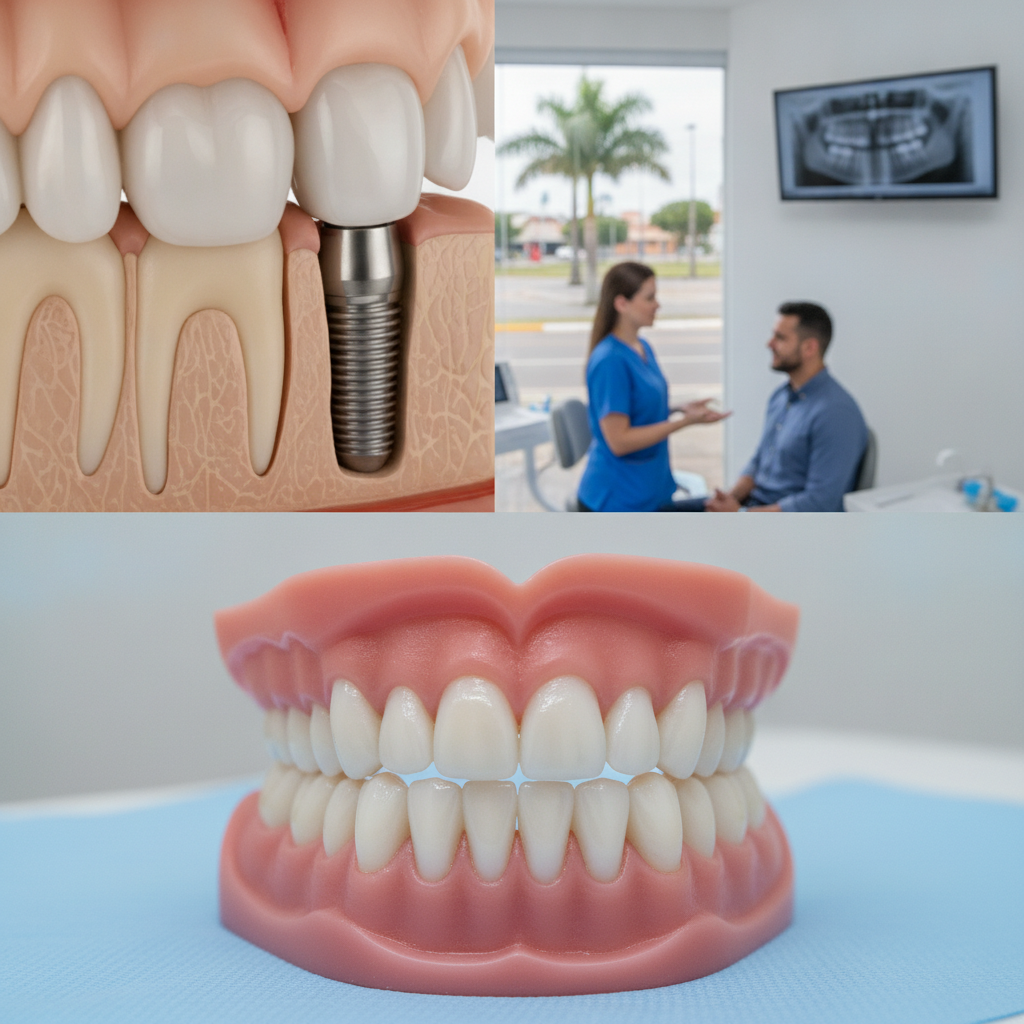 Implante Dentário x Dentadura: Qual a Melhor Opção em Viamão?