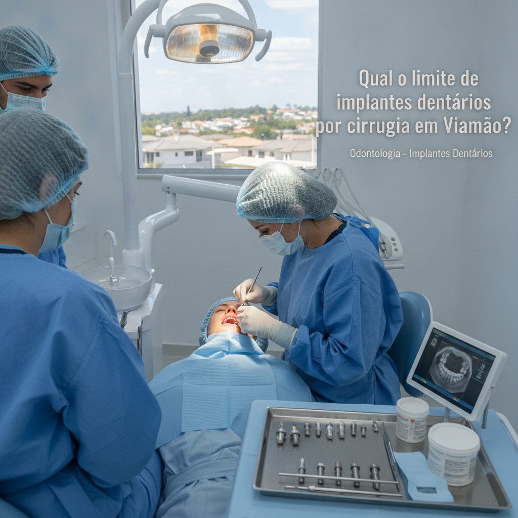 Quantos Implantes Dentários Posso Fazer de Uma Vez em Viamão?