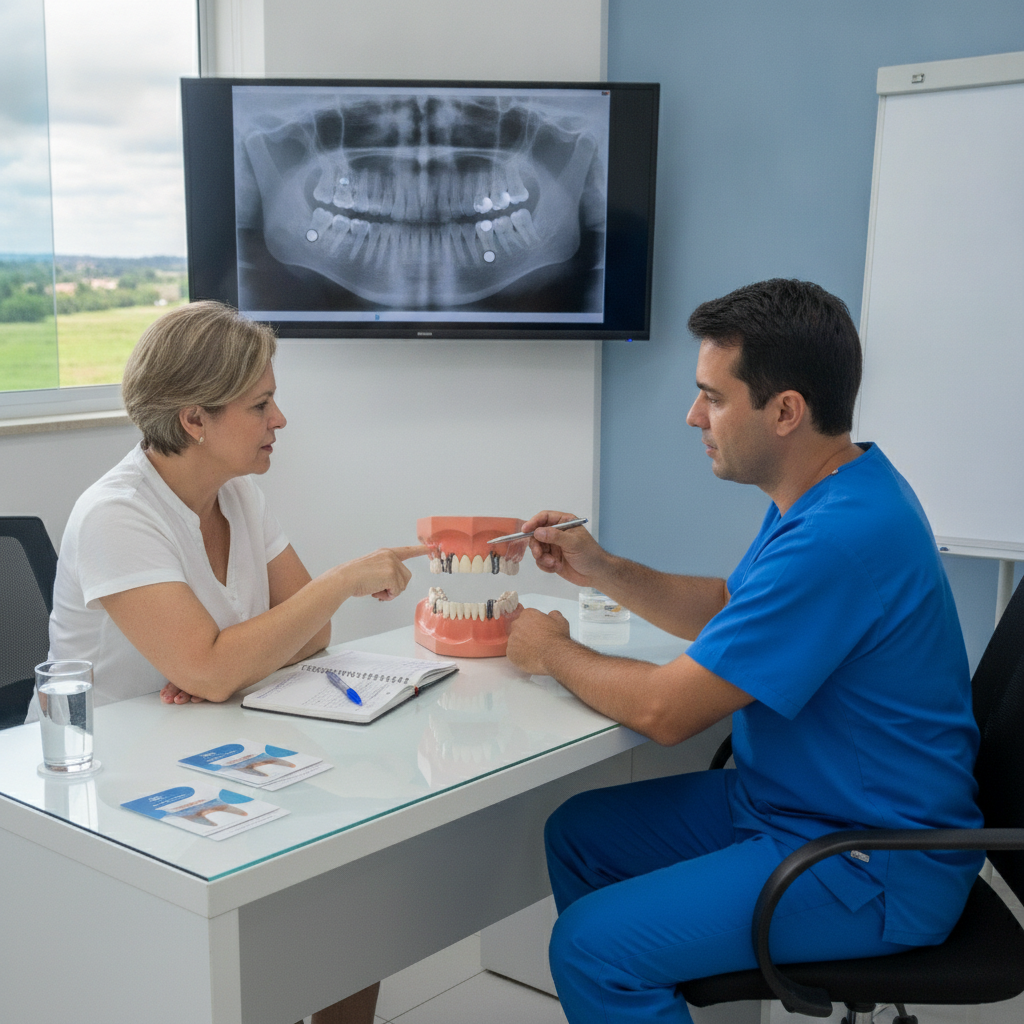 Quantos Implantes Dentários Preciso para Repor Todos os Dentes em Viamão?